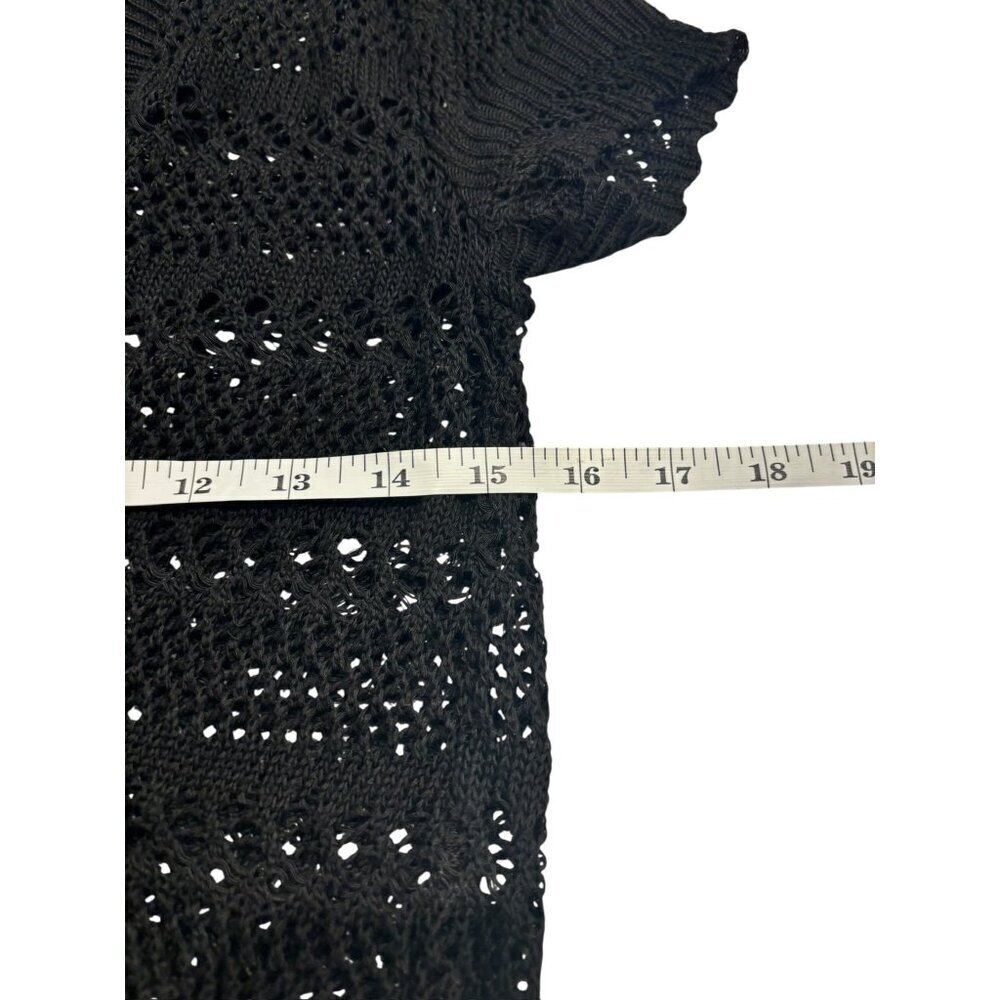 Sweet Kizz Women's Black Knitted Shrug - Picture 6 of 6
